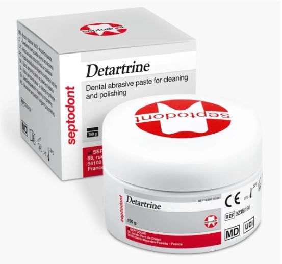 Detartrine, паста для видалення зубних відкладень і полірування